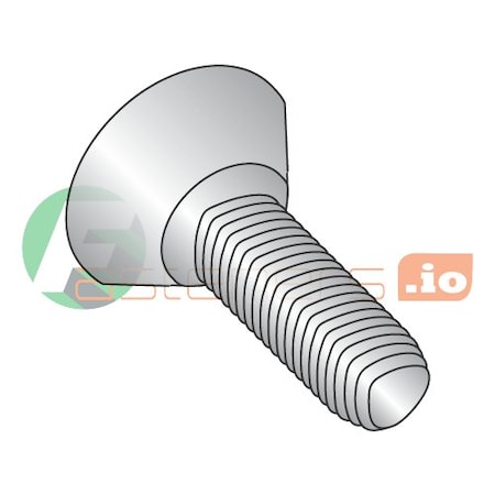 Thread Forming Screw, #8-32 X 3/8 In, Plain Stainless Steel Flat Head Phillips Drive, 5000 PK